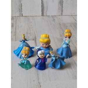 Princess Cinderella Fairy Godmother Ball dress playset toy figure Disney